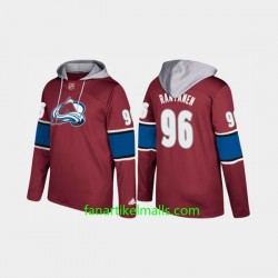 Colorado Avalanche Mikko Rantanen 96 Rot Dicker Kapuzenpullover Colorado Avalanche Mikko Rantanen 96 Rot Dicker Kapuzenpullover