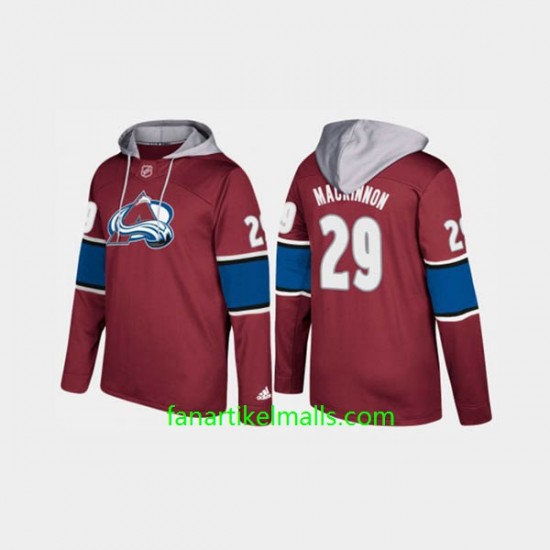 Colorado Avalanche Nathan Mackinnon 29 Rot Dicker Kapuzenpullover Colorado Avalanche Nathan Mackinnon 29 Rot Dicker Kapuzenpullover