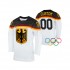 Deutschland Trikot Nike 2022 Winter Olympics Weiß Authentic
