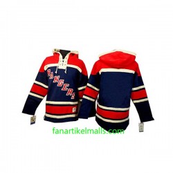 New York Rangers Blau Hoodie Kapuzenpullover New York Rangers Blau Hoodie Kapuzenpullover