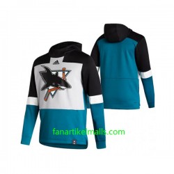 San Jose Sharks 2020-21 Reverse Retro Dicker Kapuzenpullover San Jose Sharks 2020-21 Reverse Retro Dicker Kapuzenpullover
