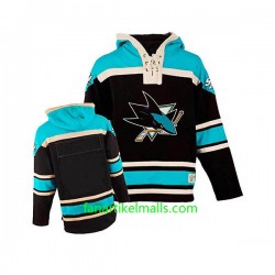 San Jose Sharks Schwarz Hoodie Kapuzenpullover San Jose Sharks Schwarz Hoodie Kapuzenpullover