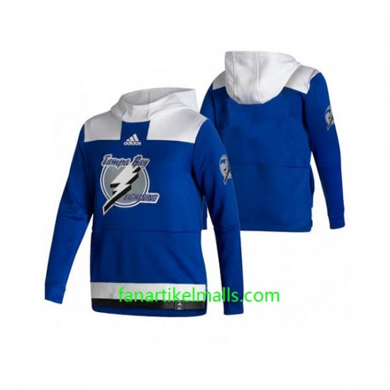 Tampa Bay Lightning 2020-21 Reverse Retro Blau Dicker Kapuzenpullover Tampa Bay Lightning 2020-21 Reverse Retro Blau Dicker Kapuzenpullover