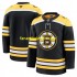 Boston Bruins Trikot Blank Fanatics 2024-2025 Home Schwarz Authentic