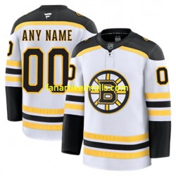 Boston Bruins Trikot Custom Fanatics 2024-2025 Away Weiß Authentic Boston Bruins Trikot Custom Fanatics 2024-2025 Away Weiß Authentic