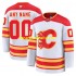 Calgary Flames Trikot Custom Fanatics 2024-2025 Away Weiß Authentic