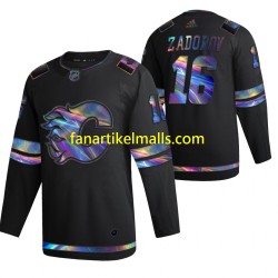 Calgary Flames Trikot Nikita Zadorov 16 2021-22 Iridescent Holographic Schwarz Authentic Calgary Flames Trikot Nikita Zadorov 16 2021-22 Iridescent Holographic Schwarz Authentic