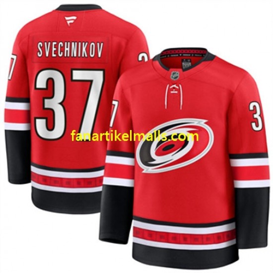 Carolina Hurricanes Trikot Andrei Svechnikov 37 Fanatics 2024-2025 Third Rot Authentic