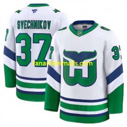 Carolina Hurricanes Trikot Andrei Svechnikov 37 Fanatics Throwback Weiß Authentic Carolina Hurricanes Trikot Andrei Svechnikov 37 Fanatics Throwback Weiß Authentic