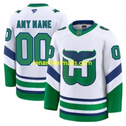 Carolina Hurricanes Trikot Custom Fanatics Throwback Weiß Authentic Carolina Hurricanes Trikot Custom Fanatics Throwback Weiß Authentic