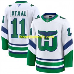 Carolina Hurricanes Trikot Jordan Staal 11 Fanatics Throwback Weiß Authentic Carolina Hurricanes Trikot Jordan Staal 11 Fanatics Throwback Weiß Authentic