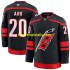 Carolina Hurricanes Trikot Sebastian Aho 20 Fanatics 2024-2025 Home Schwarz Authentic
