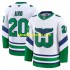 Carolina Hurricanes Trikot Sebastian Aho 20 Fanatics Throwback Weiß Authentic