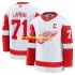 Detroit Red Wings Trikot Dylan Larkin 71 Fanatics 2024-2025 Away Weiß Authentic