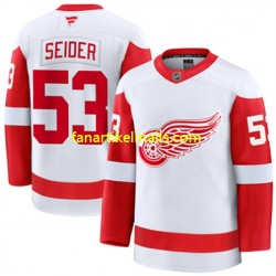 Detroit Red Wings Trikot Moritz Seider 53 Fanatics 2024-2025 Away Weiß Authentic Detroit Red Wings Trikot Moritz Seider 53 Fanatics 2024-2025 Away Weiß Authentic
