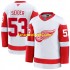 Detroit Red Wings Trikot Moritz Seider 53 Fanatics 2024-2025 Away Weiß Authentic