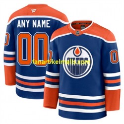 Edmonton Oilers Trikot Custom Fanatics 2024-2025 Home Blau Authentic Edmonton Oilers Trikot Custom Fanatics 2024-2025 Home Blau Authentic