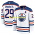 Edmonton Oilers Trikot Leon Draisaitl 29 Fanatics 2024-2025 Away Weiß Authentic