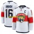 Florida Panthers Trikot Aleksander Barkov 16 Fanatics 2024-2025 Away Weiß Authentic
