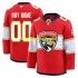Florida Panthers Trikot Custom Fanatics 2024-2025 Home Rot Authentic