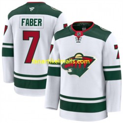 Minnesota Wild Trikot Brock Faber 7 Fanatics 2024-2025 Away Weiß Authentic Minnesota Wild Trikot Brock Faber 7 Fanatics 2024-2025 Away Weiß Authentic