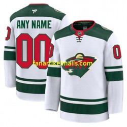 Minnesota Wild Trikot Custom Fanatics 2024-2025 Away Weiß Authentic Minnesota Wild Trikot Custom Fanatics 2024-2025 Away Weiß Authentic