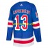 New York Rangers Trikot Alexis Lafreniere 13 Adidas Home Blau Authentic