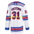 New York Rangers Trikot Igor Shesterkin 31 Adidas Away Weiß Authentic
