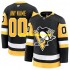 Pittsburgh Penguins Trikot Custom Fanatics 2024-2025 Home Schwarz Authentic