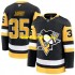 Pittsburgh Penguins Trikot Tristan Jarry 35 Fanatics 2024-2025 Home Schwarz Authentic