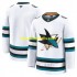 San Jose Sharks Trikot Blank Fanatics 2024-2025 Away Weiß Authentic
