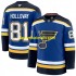 St. Louis Blues Trikot Dylan Holloway 81 Fanatics 2024-2025 Home Authentic