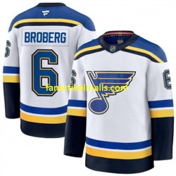 St. Louis Blues Trikot Philip Broberg 6 Fanatics 2024-2025 Away Weiß Authentic St. Louis Blues Trikot Philip Broberg 6 Fanatics 2024-2025 Away Weiß Authentic