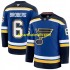 St. Louis Blues Trikot Philip Broberg 6 Fanatics 2024-2025 Home Authentic