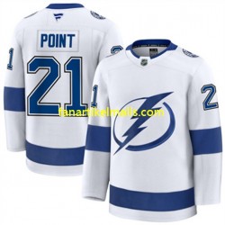 Tampa Bay Lightning Trikot Brayden Point 21 Fanatics 2024-2025 Away Weiß Authentic Tampa Bay Lightning Trikot Brayden Point 21 Fanatics 2024-2025 Away Weiß Authentic