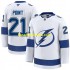 Tampa Bay Lightning Trikot Brayden Point 21 Fanatics 2024-2025 Away Weiß Authentic