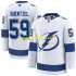 Tampa Bay Lightning Trikot Jake Guentzel 59 Fanatics 2024-2025 Away Weiß Authentic