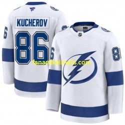 Tampa Bay Lightning Trikot Nikita Kucherov 86 Fanatics 2024-2025 Away Weiß Authentic Tampa Bay Lightning Trikot Nikita Kucherov 86 Fanatics 2024-2025 Away Weiß Authentic