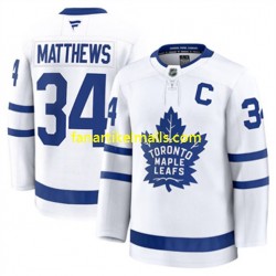 Toronto Maple Leafs Trikot Auston Matthews 34 Fanatics 2024-2025 Away Weiß Authentic Toronto Maple Leafs Trikot Auston Matthews 34 Fanatics 2024-2025 Away Weiß Authentic