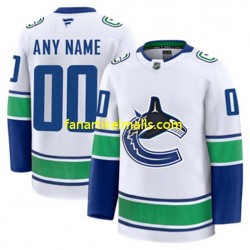 Vancouver Canucks Trikot Custom Fanatics 2024-2025 Away Weiß Authentic Vancouver Canucks Trikot Custom Fanatics 2024-2025 Away Weiß Authentic