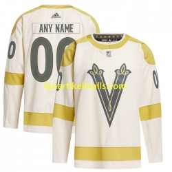 Vegas Golden Knights Trikot Custom Adidas 2024 Winter Classic Weiß Authentic Vegas Golden Knights Trikot Custom Adidas 2024 Winter Classic Weiß Authentic