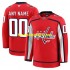 Washington Capitals Trikot Custom Fanatics 2024-2025 Home Authentic