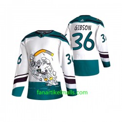 Anaheim Ducks Trikot John Gibson 36 Adidas 2021 Reverse Retro Authentic Anaheim Ducks Trikot John Gibson 36 Adidas 2021 Reverse Retro Authentic