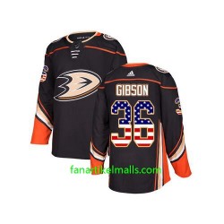 Anaheim Ducks Trikot John Gibson 36 Adidas USA Flag Authentic Anaheim Ducks Trikot John Gibson 36 Adidas USA Flag Authentic