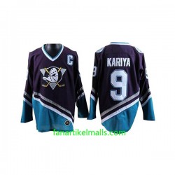 Anaheim Ducks Trikot Mighty Ducks Paul Kariya 9 CCM Throwback Authentic Anaheim Ducks Trikot Mighty Ducks Paul Kariya 9 CCM Throwback Authentic