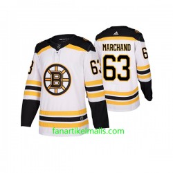 Boston Bruins Trikot Brad Marchand 63 Adidas Weiß Authentic Boston Bruins Trikot Brad Marchand 63 Adidas Weiß Authentic