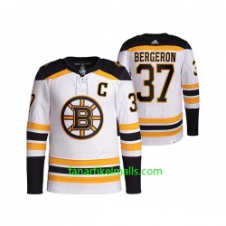 Boston Bruins Trikot Patrice Bergeron 37 Adidas Weiß Authentic Boston Bruins Trikot Patrice Bergeron 37 Adidas Weiß Authentic