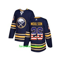 Buffalo Sabres Trikot Matt Moulson 26 Adidas USA Flag Authentic Buffalo Sabres Trikot Matt Moulson 26 Adidas USA Flag Authentic