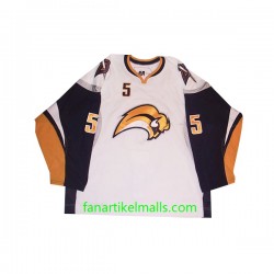 Buffalo Sabres Trikot Toni Lydman 5 Reebok CCM Throwback 2006-2007 Weiß Authentic