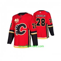 Calgary Flames Trikot Elias Lindholm 28 Adidas 40th Anniversary 2019-2020 Rot Authentic Calgary Flames Trikot Elias Lindholm 28 Adidas 40th Anniversary 2019-2020 Rot Authentic